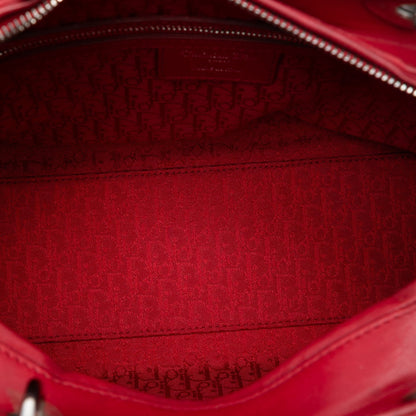 Dior Lady Dior Cannage Red Handbag Style 6
