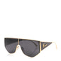 Fendi Metal Disco Geometric Sunglasses FE 40051/U Gold