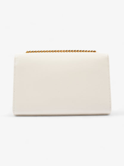 Saint Laurent Kate White Leather Small