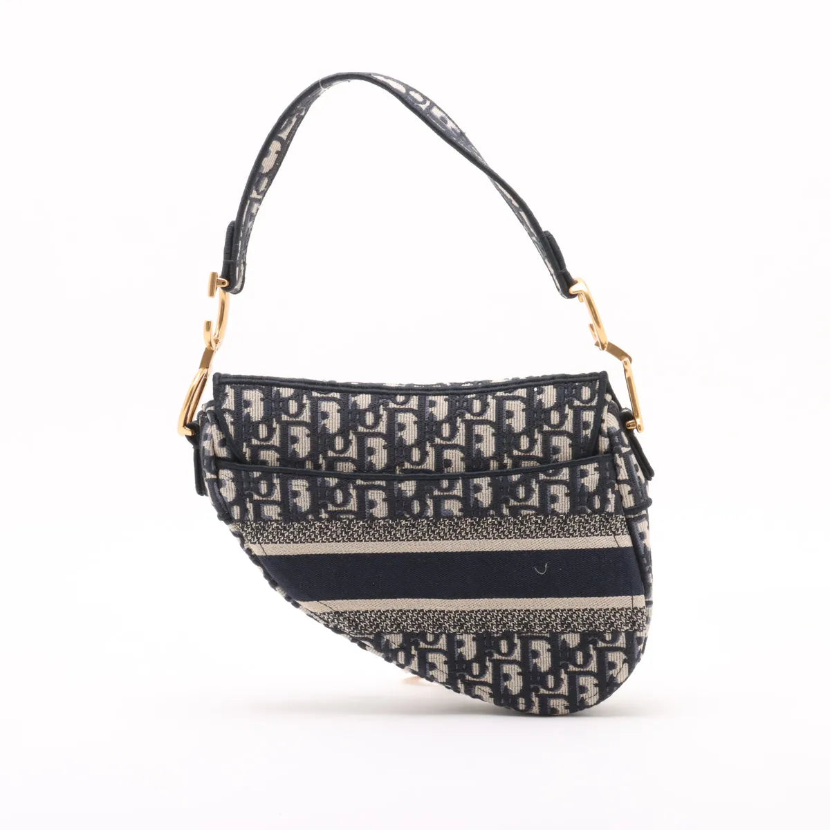 Dior Saddle Oblique Blue Crossbody