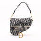 Dior Saddle Oblique Blue Crossbody