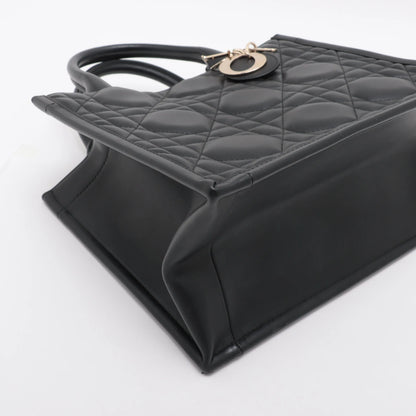 Christian Dior Beige Macrocannage Calfskin Small Book Tote [Clearance Sale]