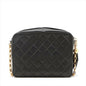 Chanel Black Mini Lambskin Tassel Bag With Gold Hardware