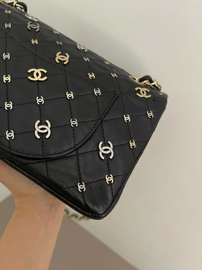 Chanel Medium 2 55 Reissue Punk Cc Charm Flap Bag