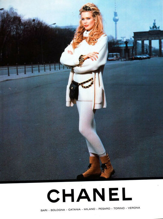 Chanel 1992 Runway Belt Bag Collector S Rarity