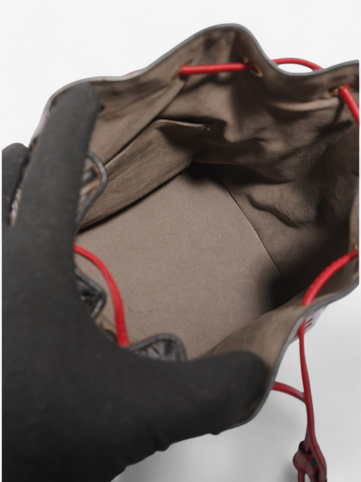 Fendi Luxury Leather Black Handbag Style 5