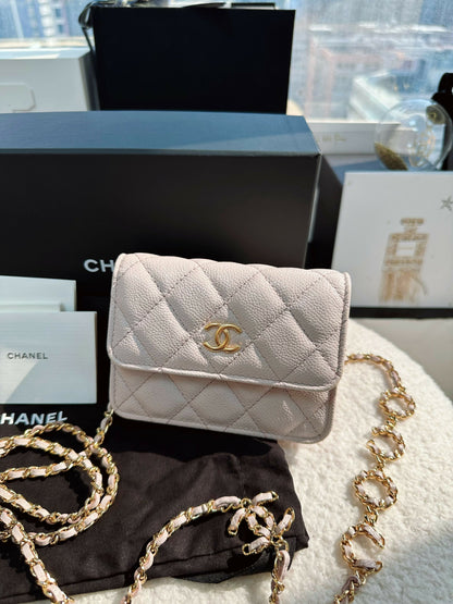 Chanel 21 Small Leather Coco Chain Bag