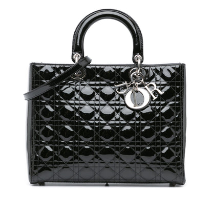 Dior Lady Dior Quilted Leather Handbag