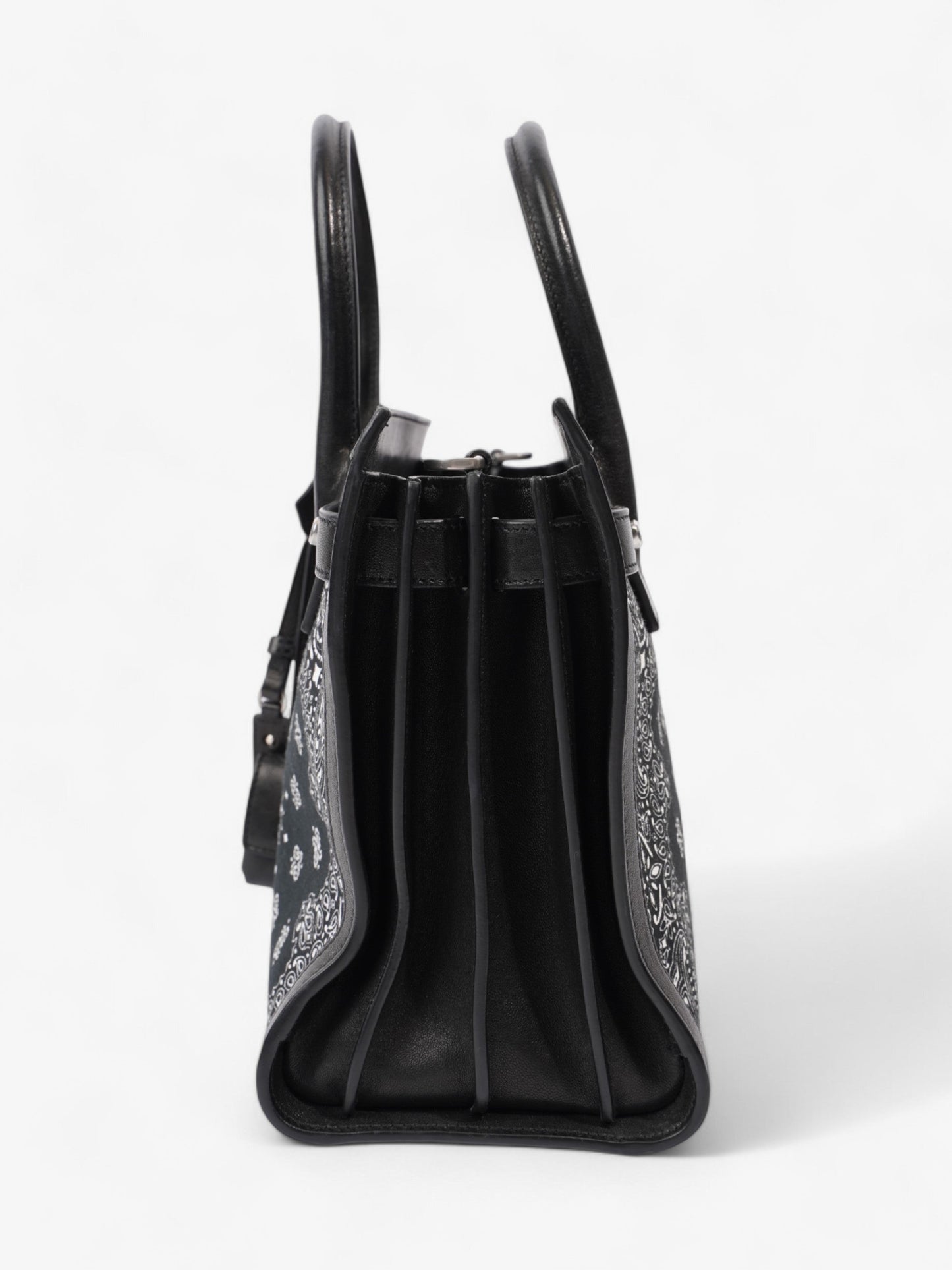 Saint Laurent Sac De Jour Leather Black Handbag