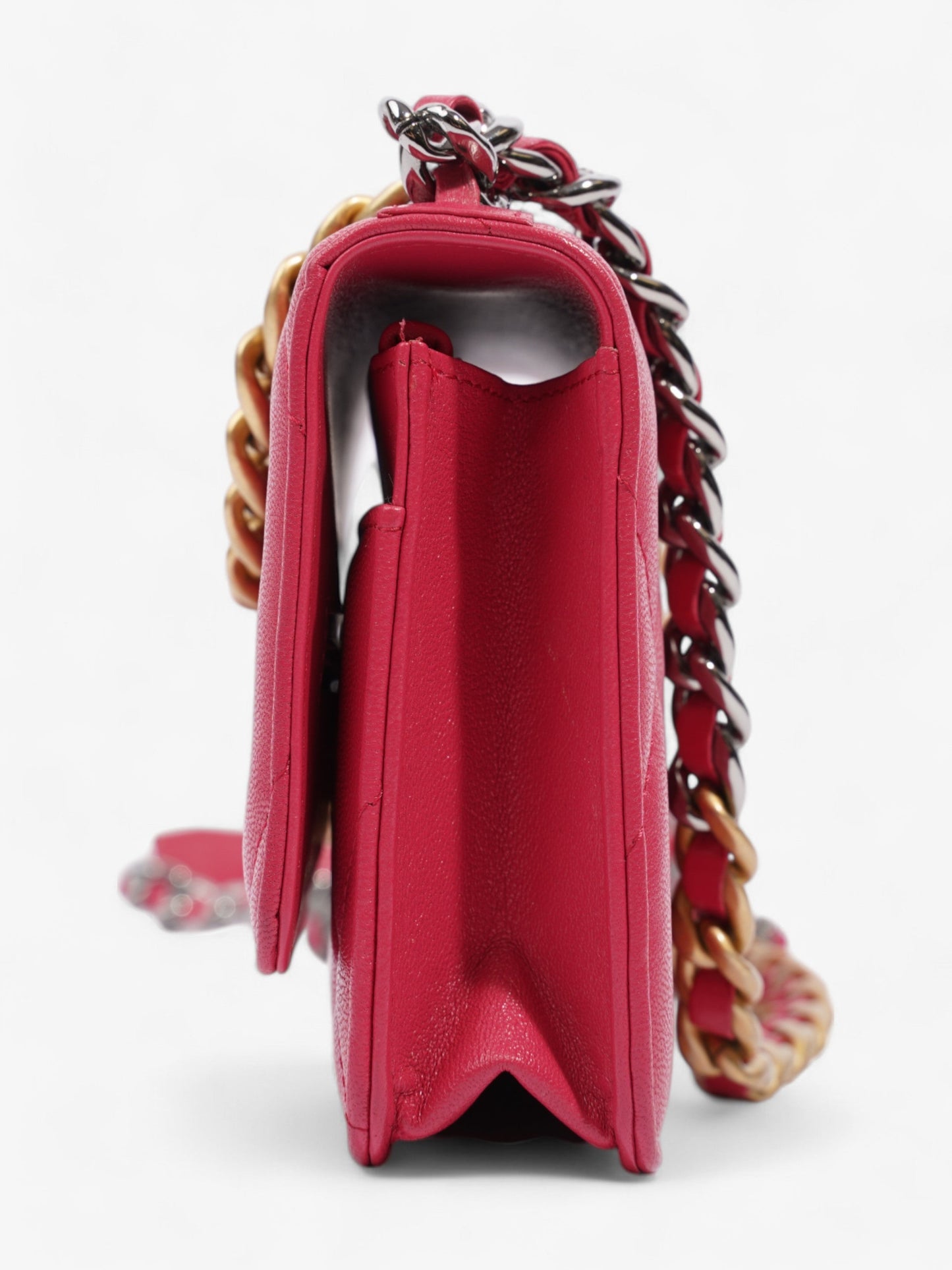 Chanel 19 Wallet On Chain Pink Lambskin Leather
