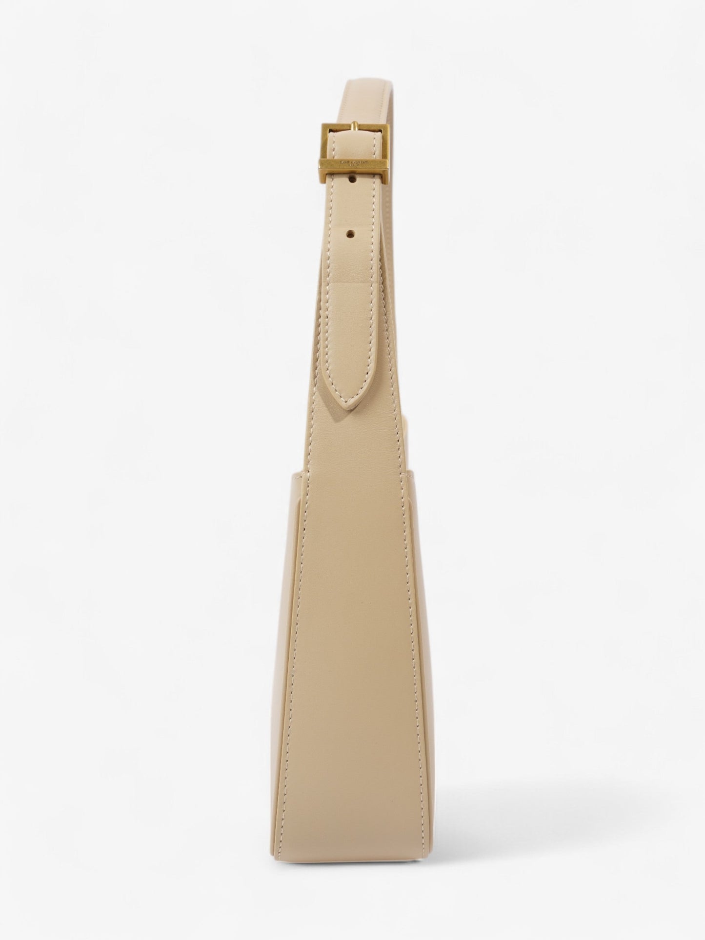 Saint Laurent Le 5 A 7 Hobo Nude Calfskin Leather