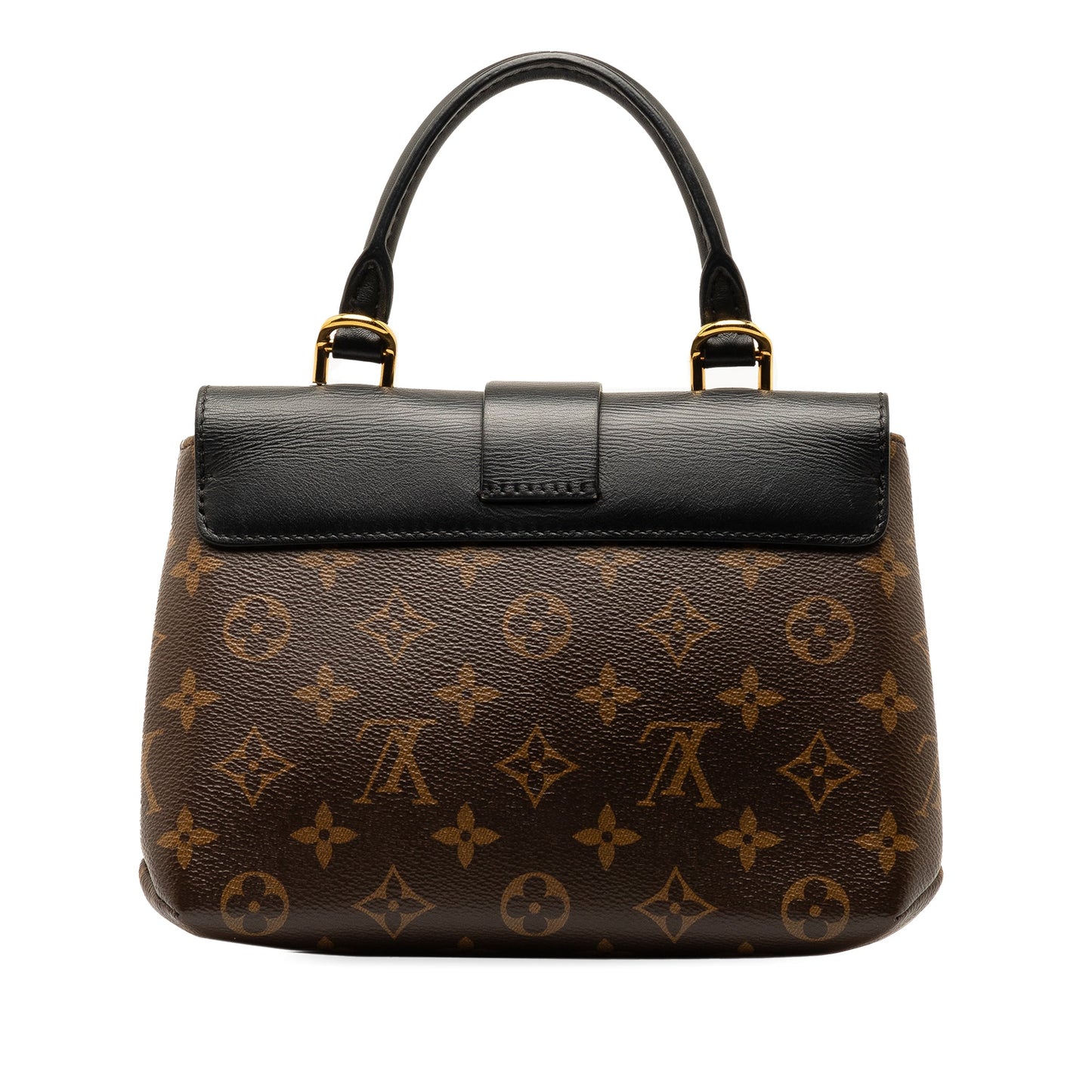 Brown Louis Vuitton Monogram Locky BB Satchel