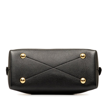 Black Louis Vuitton Monogram Empreinte Neo Alma BB Satchel