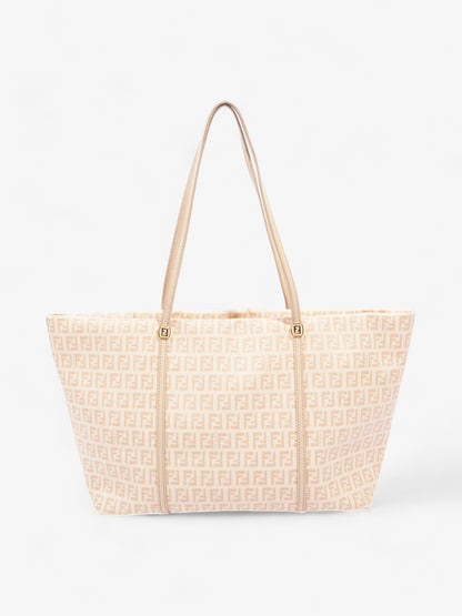 Fendi Tote Canvas Black Tote Bag Canvas