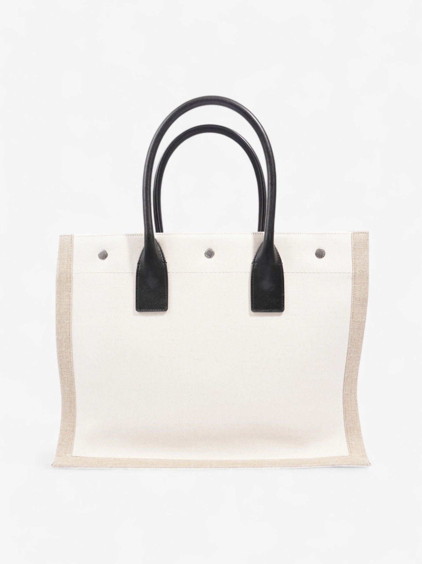 Saint Laurent Canvas Black Tote Bag Style 4