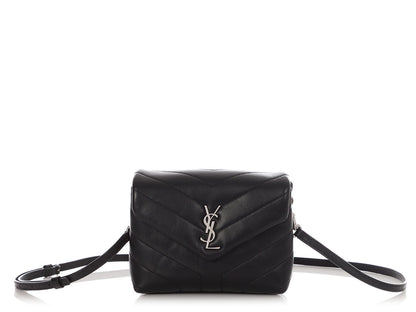 Saint Laurent Loulou Black Shoulder Bag