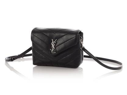 Saint Laurent Loulou Black Shoulder Bag