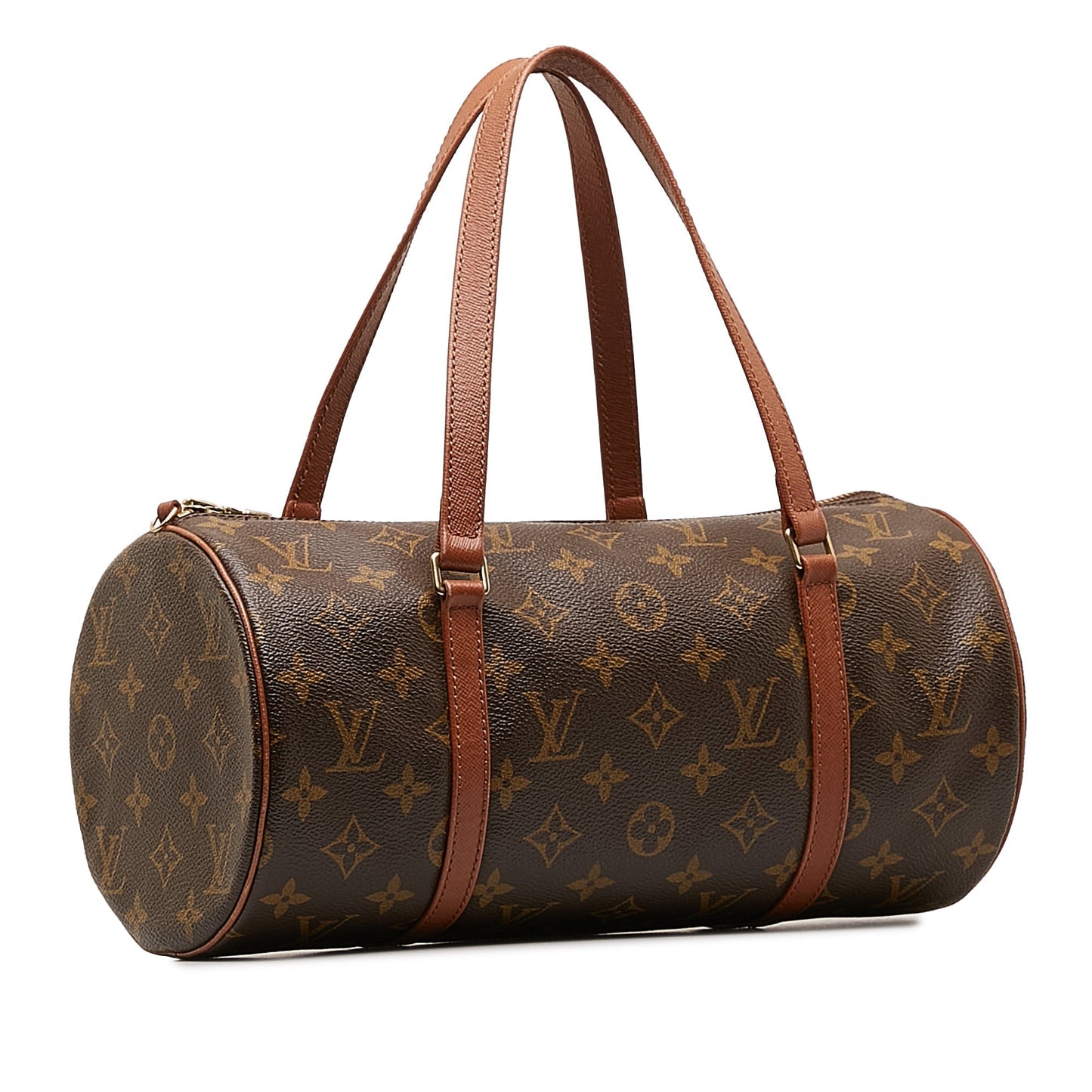 Brown Louis Vuitton Monogram Papillon 30 HandBag