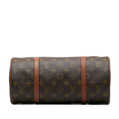Brown Louis Vuitton Monogram Papillon 30 HandBag