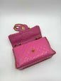 Chanel 1995 Barbie Pink Chainlink Maxi Flap Bag