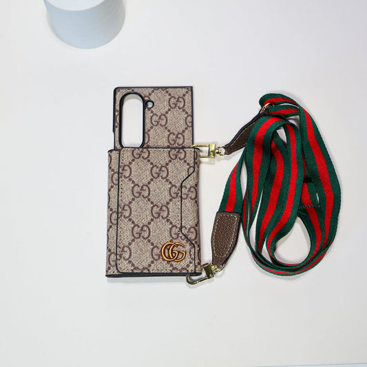 Z Fold Gucci Phone Case Wallet Crossbody Style