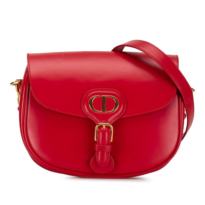 Dior Bobby Leather Crossbody Red