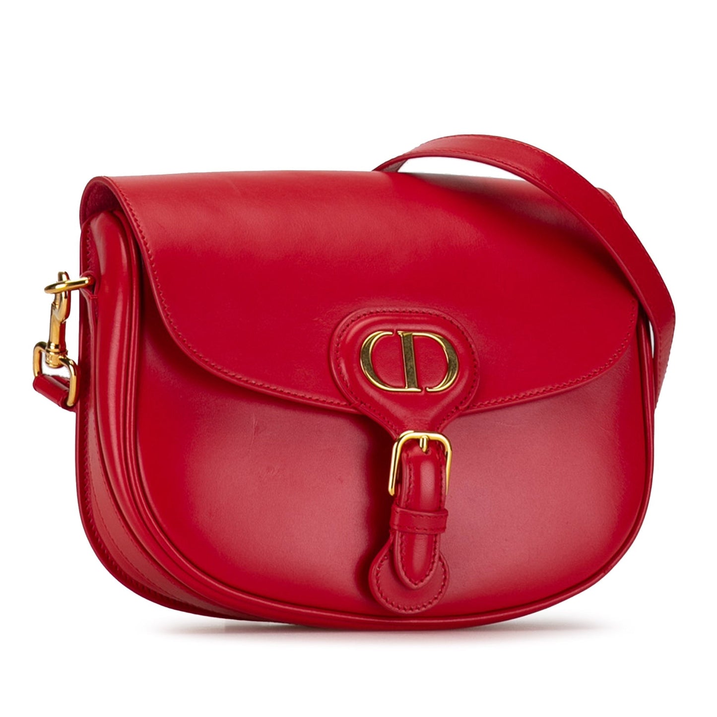 Dior Bobby Leather Crossbody Red