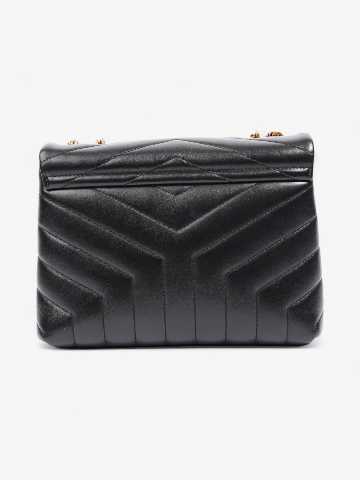Saint Laurent Lou Leather Black Handbag Style 2