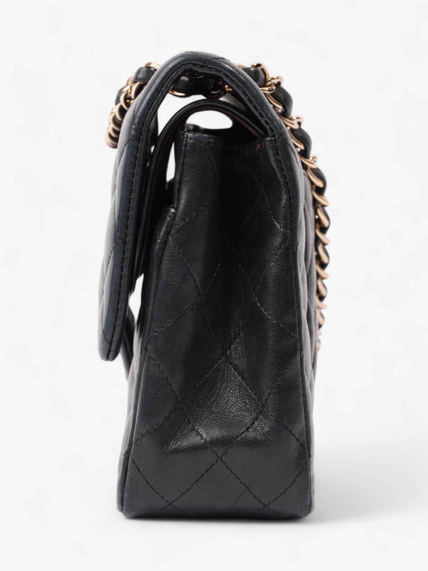 Chanel Lambskin Black Shoulder Bag Style 17