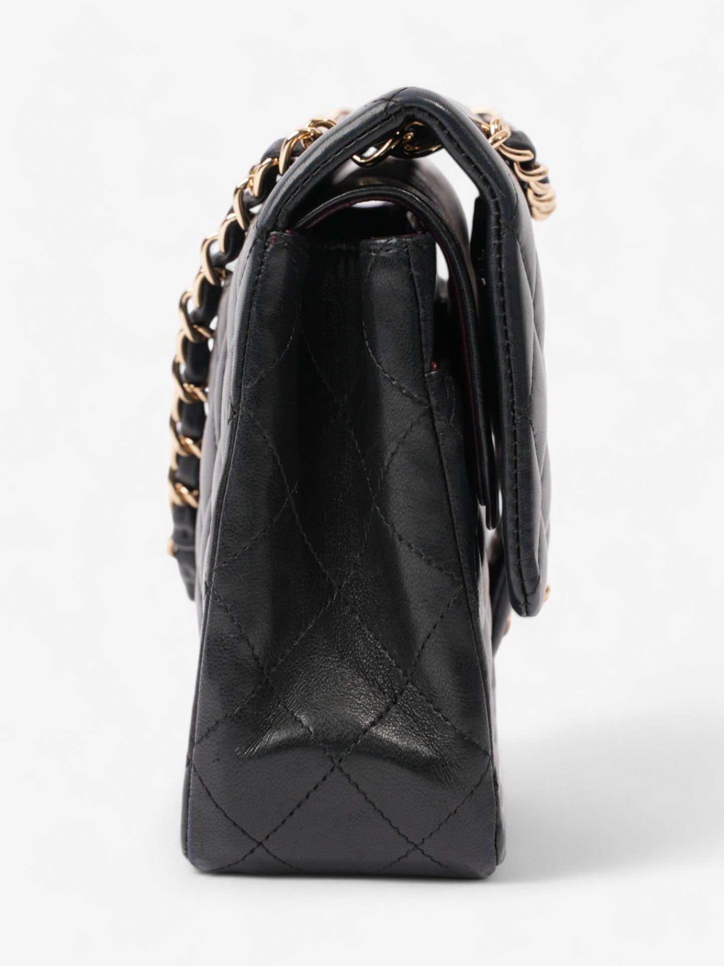 Chanel Lambskin Black Shoulder Bag Style 17