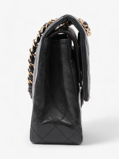 Chanel Lambskin Black Shoulder Bag Style 17