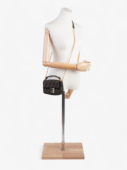 Fendi Baguette Brown Shoulder Bag Brown