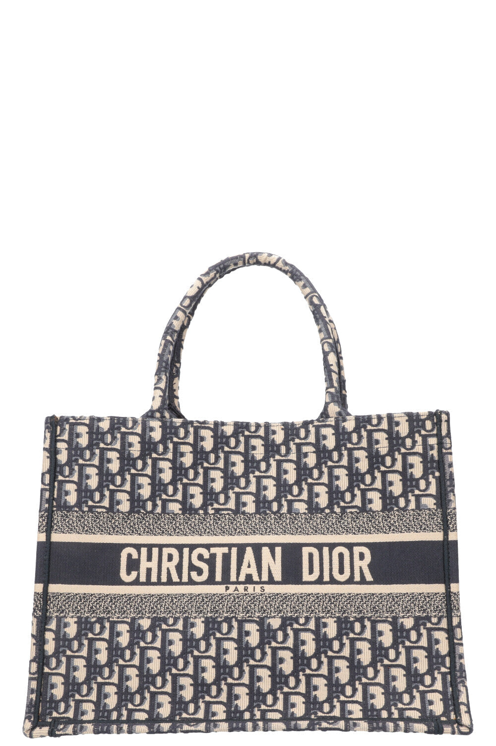 Dior Book Tote Oblique Blue Tote Bag Style 18