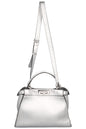 FENDI Peekaboo Medium Silver