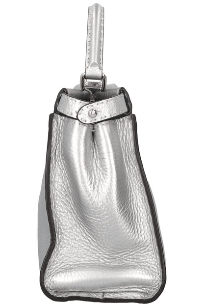 FENDI Peekaboo Medium Silver