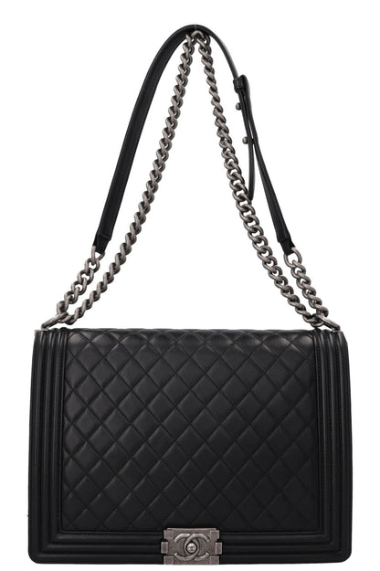 Chanel Boy Large Black Handbag