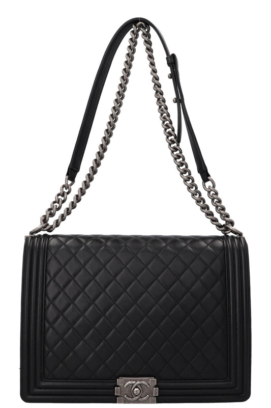 Chanel Boy Large Black Handbag