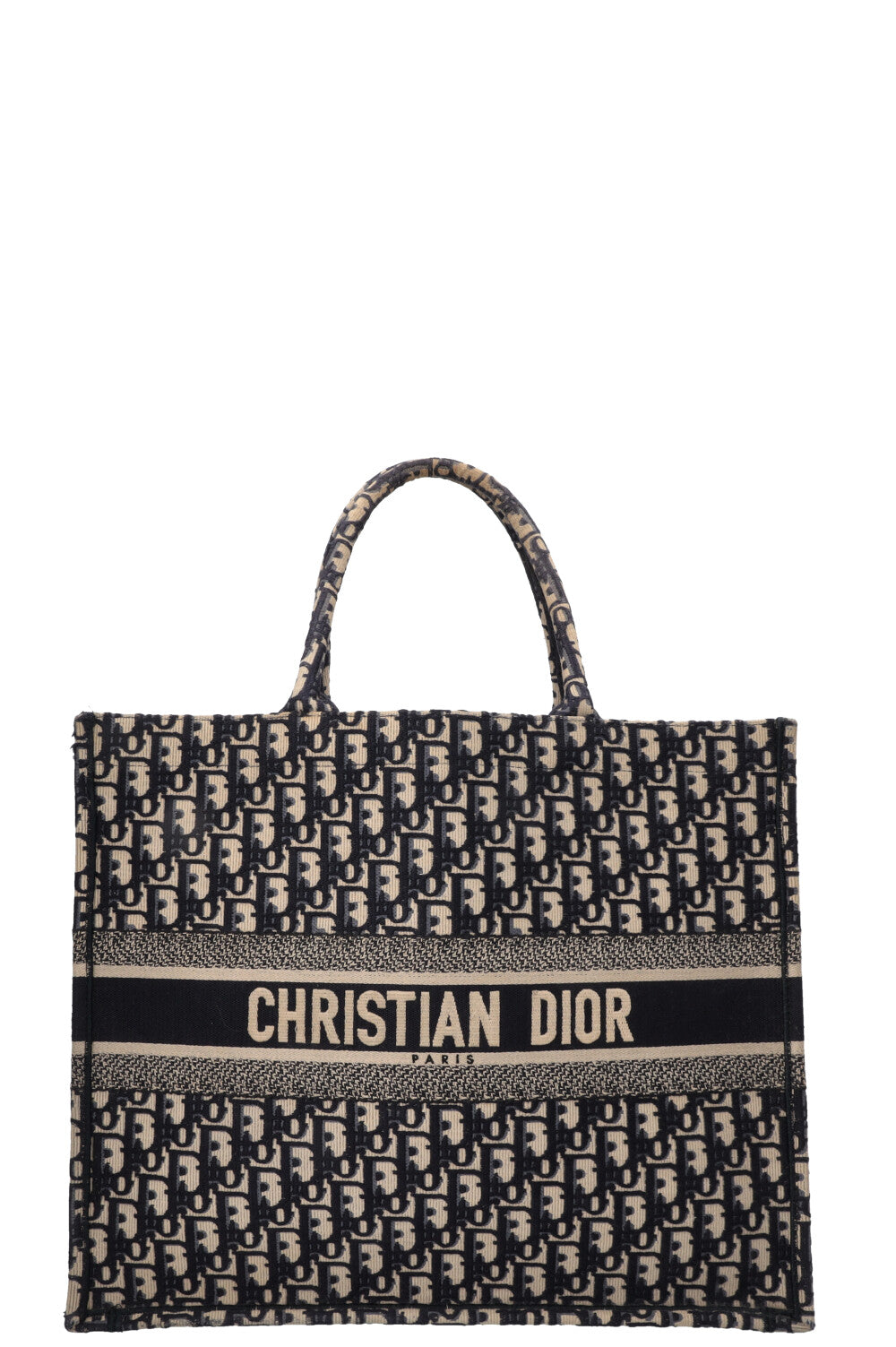 Dior Book Tote Oblique Blue Tote Bag Style 19