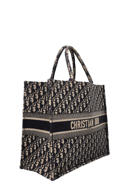 Dior Book Tote Oblique Blue Tote Bag Style 19