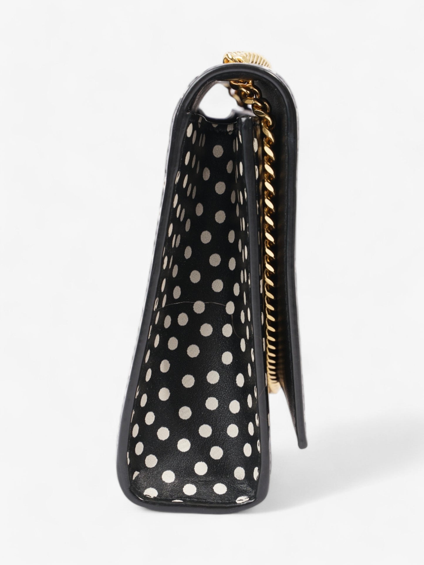 Saint Laurent Kate Leather Black Shoulder Bag Style 21