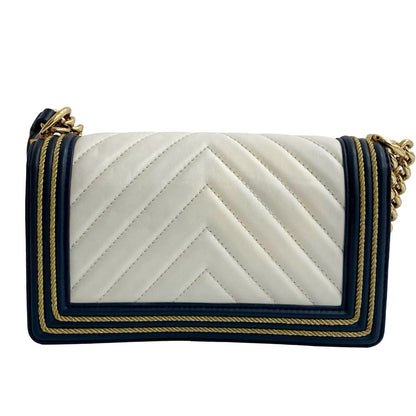 Chanel Boy Lambskin Shoulder Bag Style 10