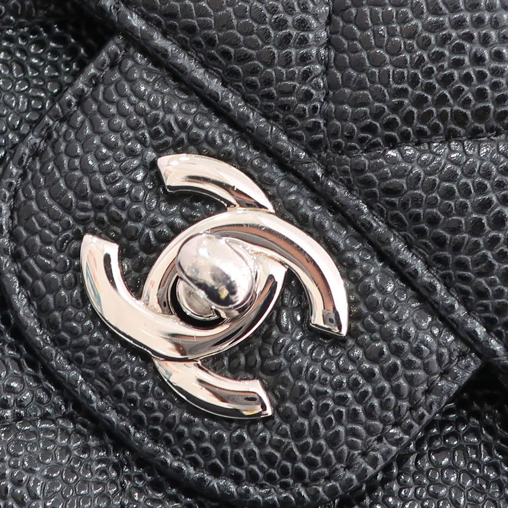 Chanel Flap Caviar Chain Shoulder Bag