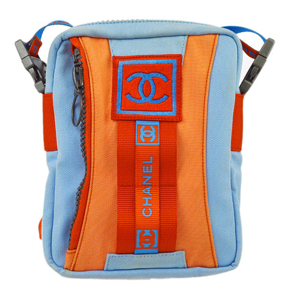 Chanel Blue Red Sport Line Shoulder Bag