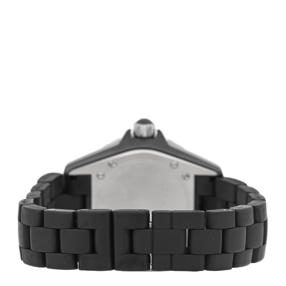 Stainless Steel Matte Ceramic 33mm J12 Quartz Watch Black