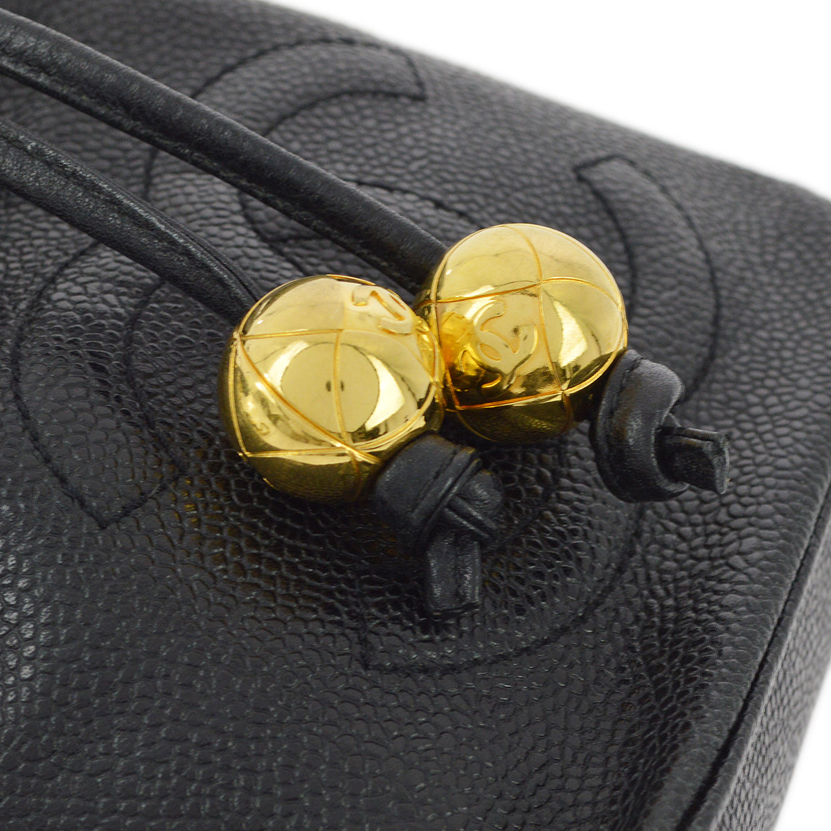 Chanel Caviar Black Shoulder Bag Style 3
