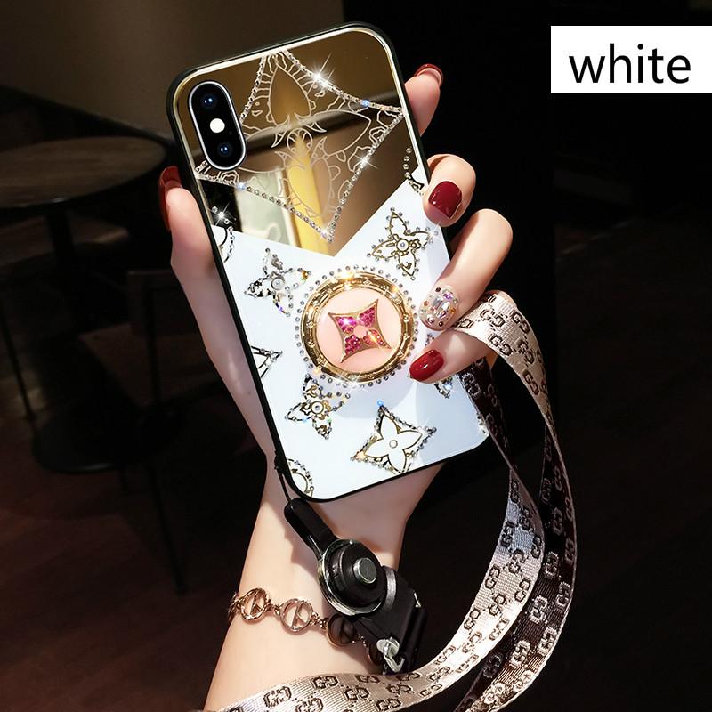 Luxury crystal mirror phone case