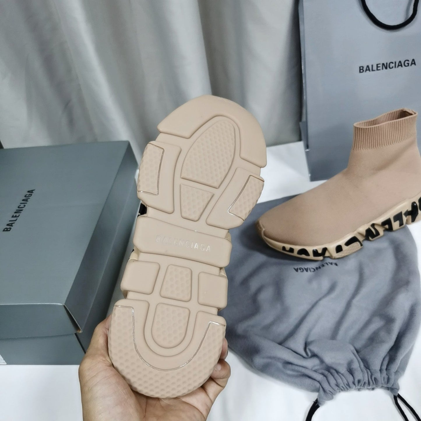B A L E N C I A G A =SOCKS Sneakers= [5 Colours Available]