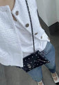 Chanel22 Black Logo Envelope Bag