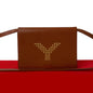 Yves Saint Laurent Logo Leather Shoulder Bag
