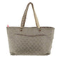 Chanel Cambon Line Tote Bag Pink Gray CC Auth am3204